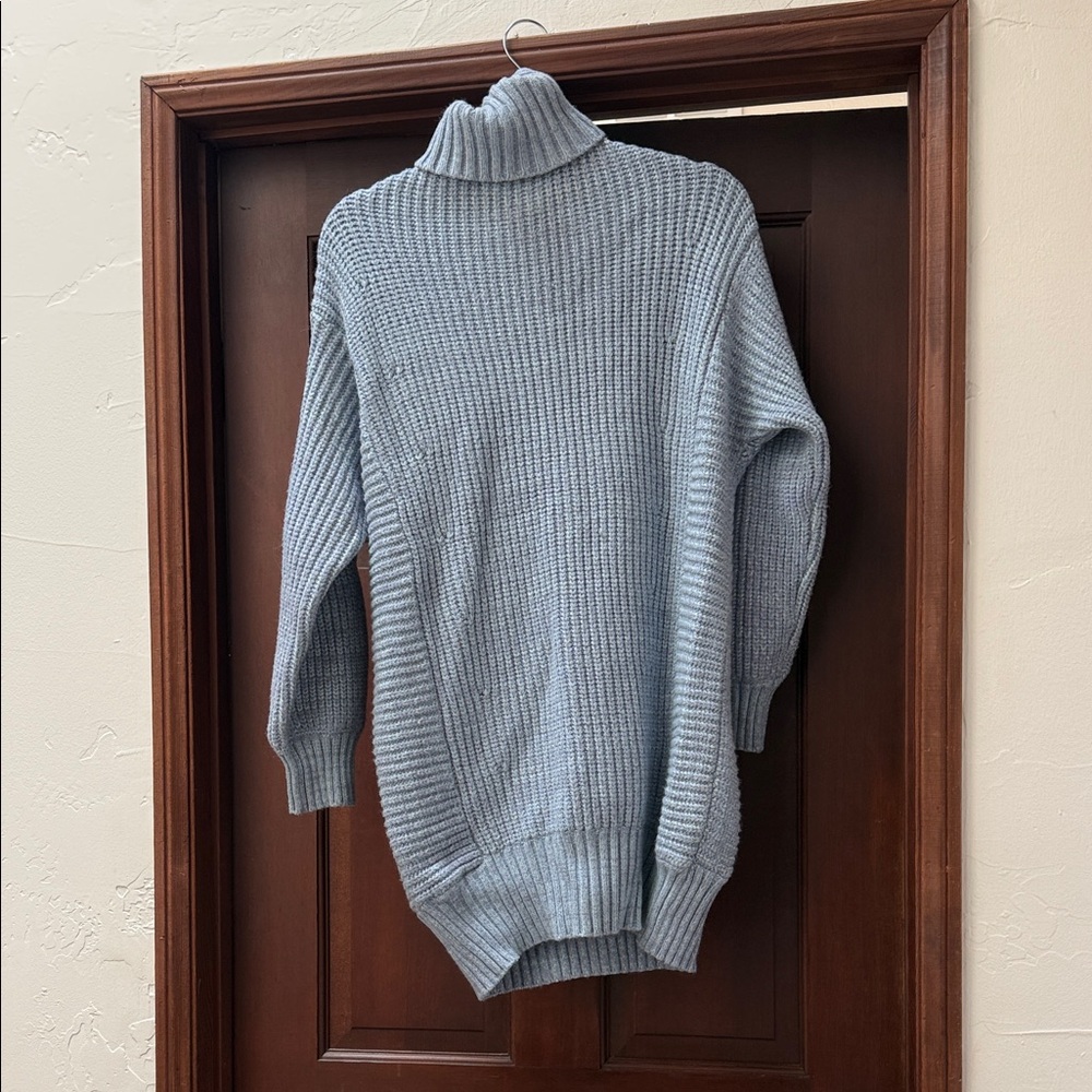 Soft Knit Turtleneck Sweater Dress - MinkPink size S from south moon under